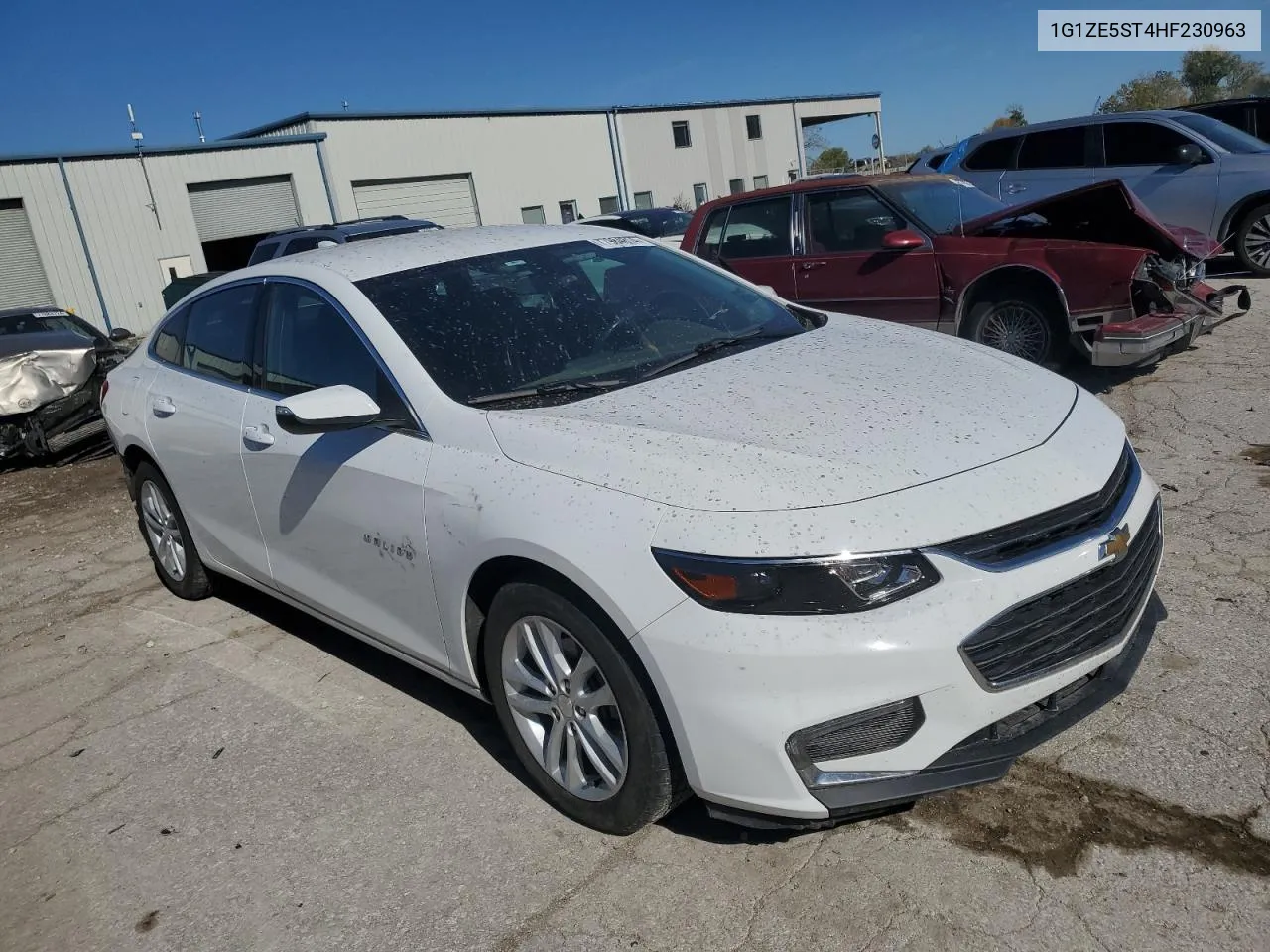 2017 Chevrolet Malibu Lt VIN: 1G1ZE5ST4HF230963 Lot: 77984814