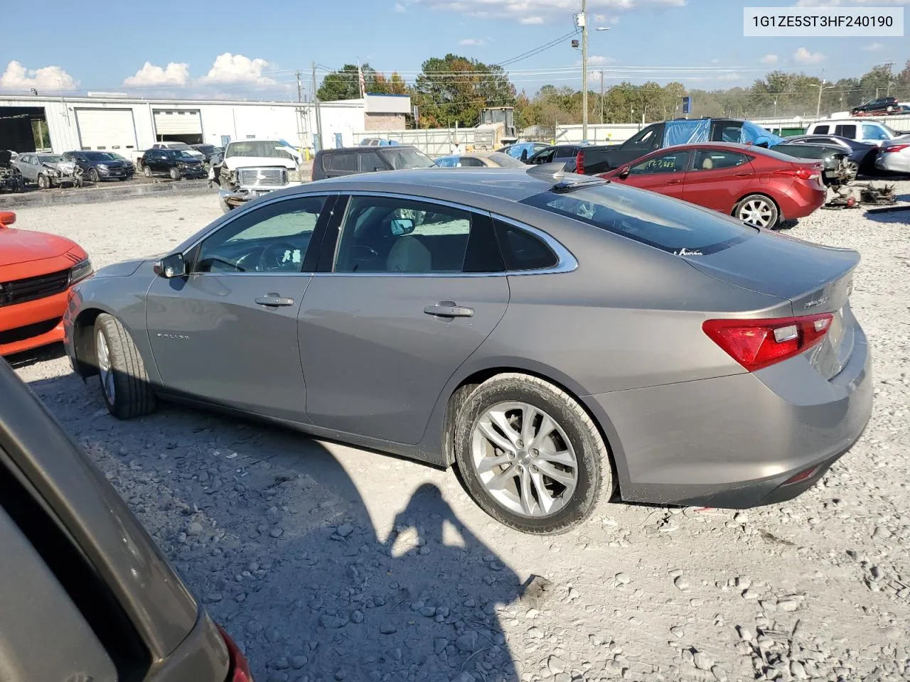 2017 Chevrolet Malibu Lt VIN: 1G1ZE5ST3HF240190 Lot: 77991274