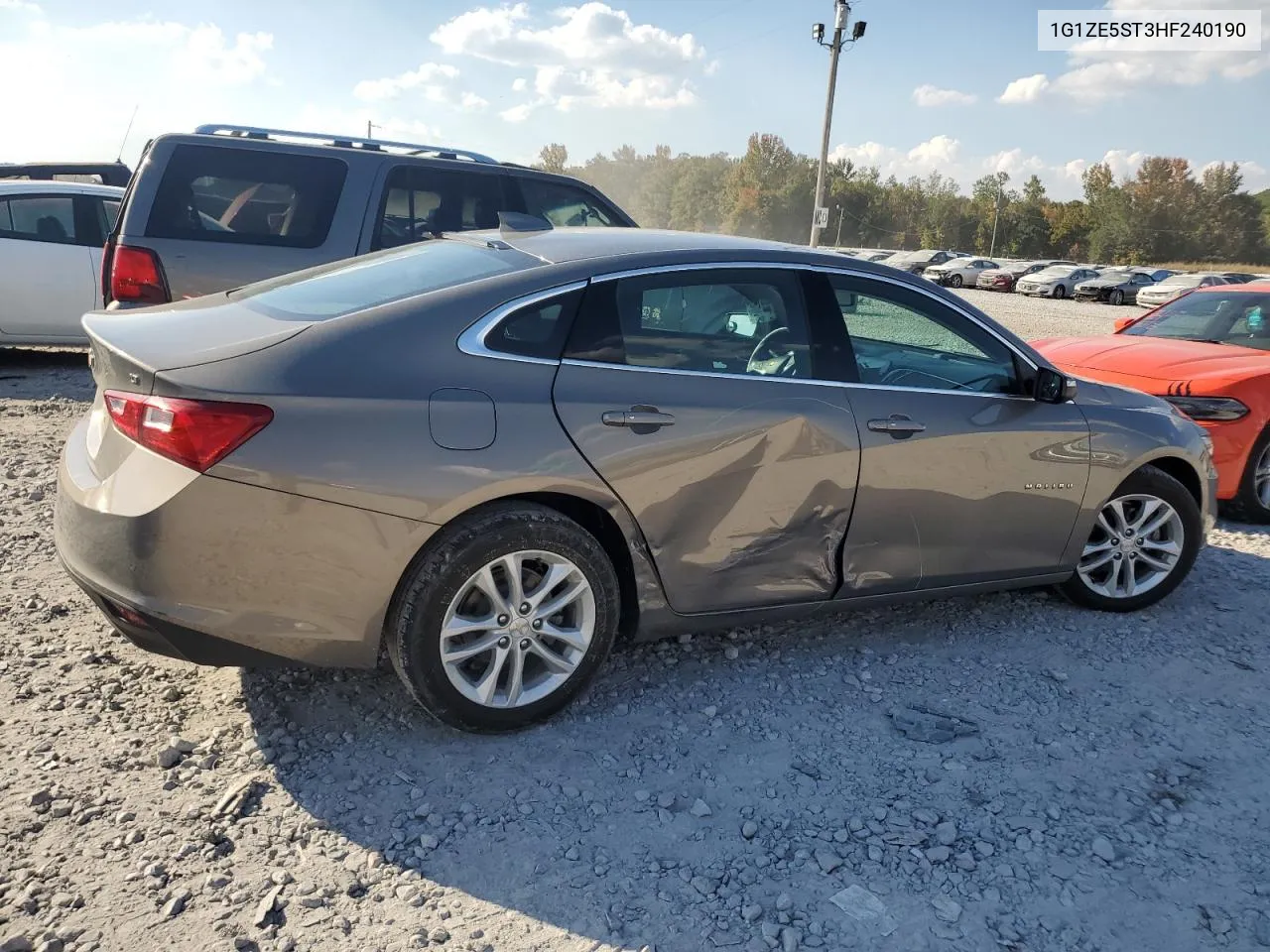 2017 Chevrolet Malibu Lt VIN: 1G1ZE5ST3HF240190 Lot: 77991274