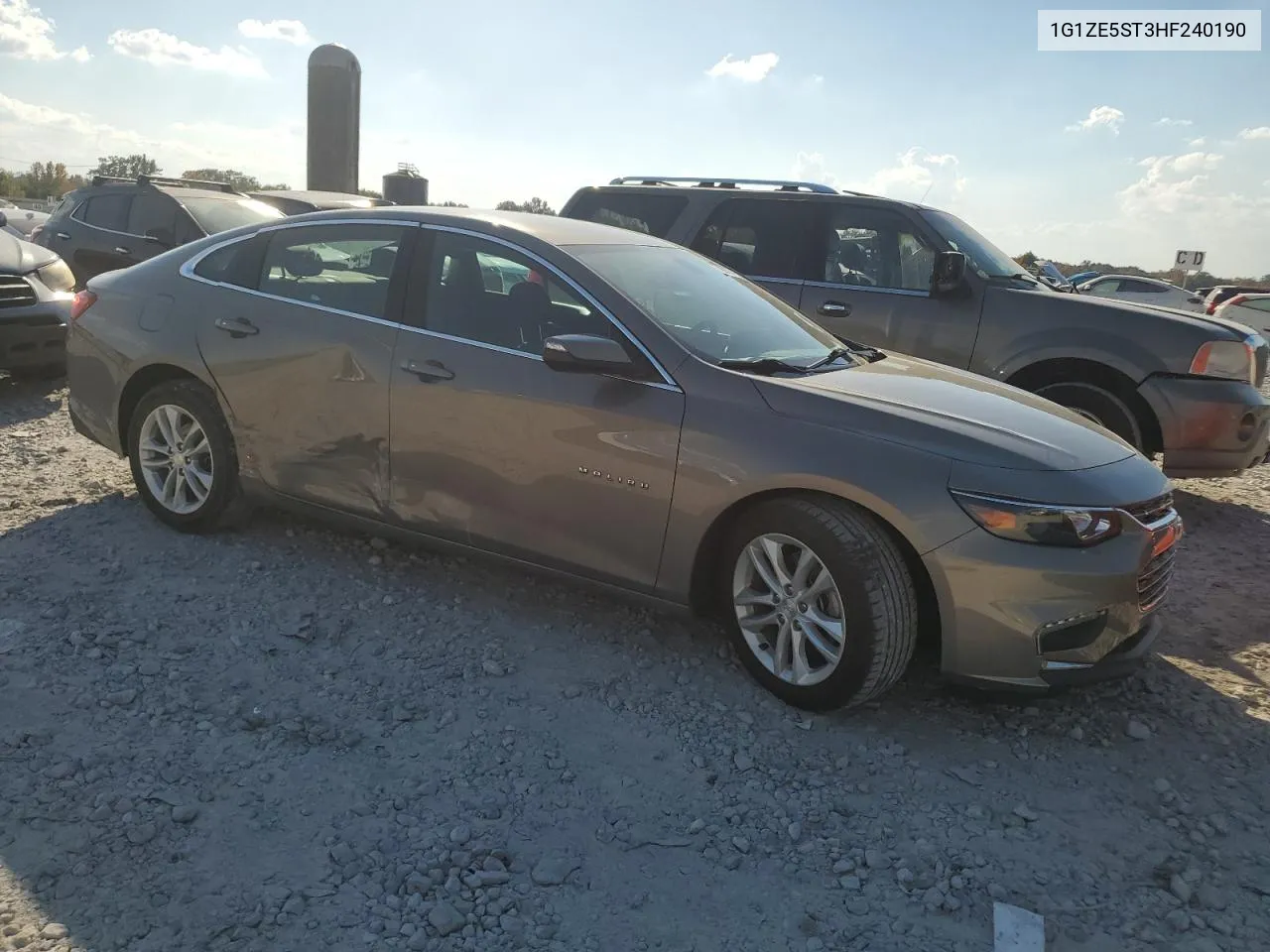 2017 Chevrolet Malibu Lt VIN: 1G1ZE5ST3HF240190 Lot: 77991274