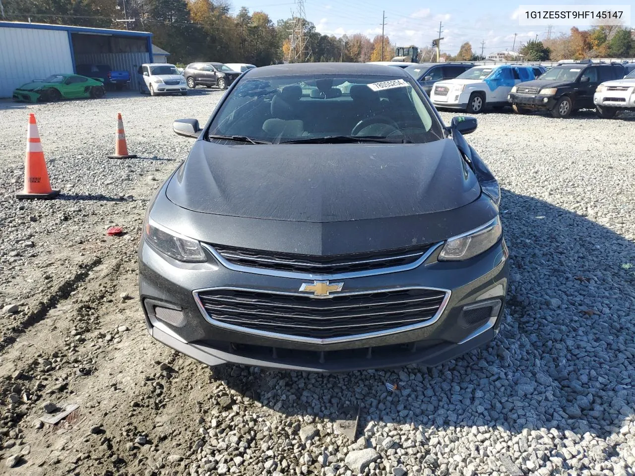 2017 Chevrolet Malibu Lt VIN: 1G1ZE5ST9HF145147 Lot: 78055254