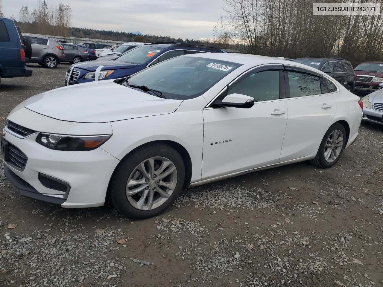 2017 Chevrolet Malibu Hybrid VIN: 1G1ZJ5SU8HF243171 Lot: 78102674