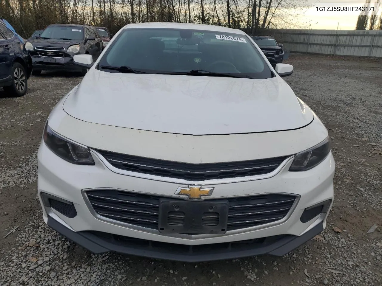 2017 Chevrolet Malibu Hybrid VIN: 1G1ZJ5SU8HF243171 Lot: 78102674