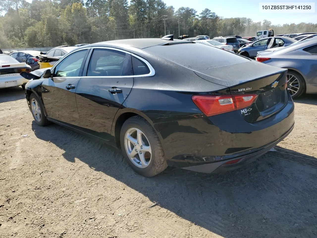 2017 Chevrolet Malibu Ls VIN: 1G1ZB5ST3HF141250 Lot: 78119754