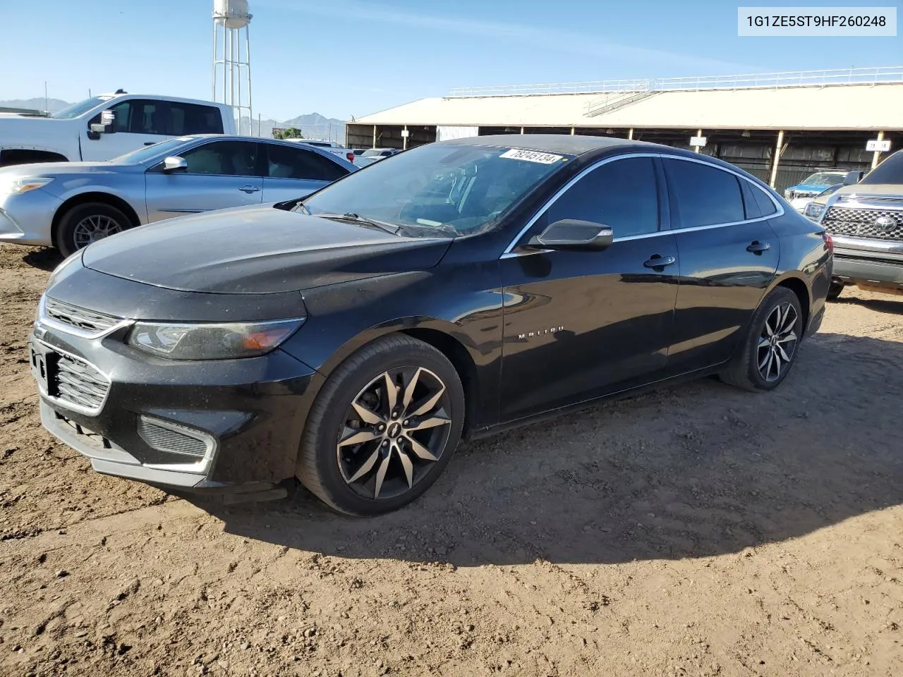 2017 Chevrolet Malibu Lt VIN: 1G1ZE5ST9HF260248 Lot: 78245134