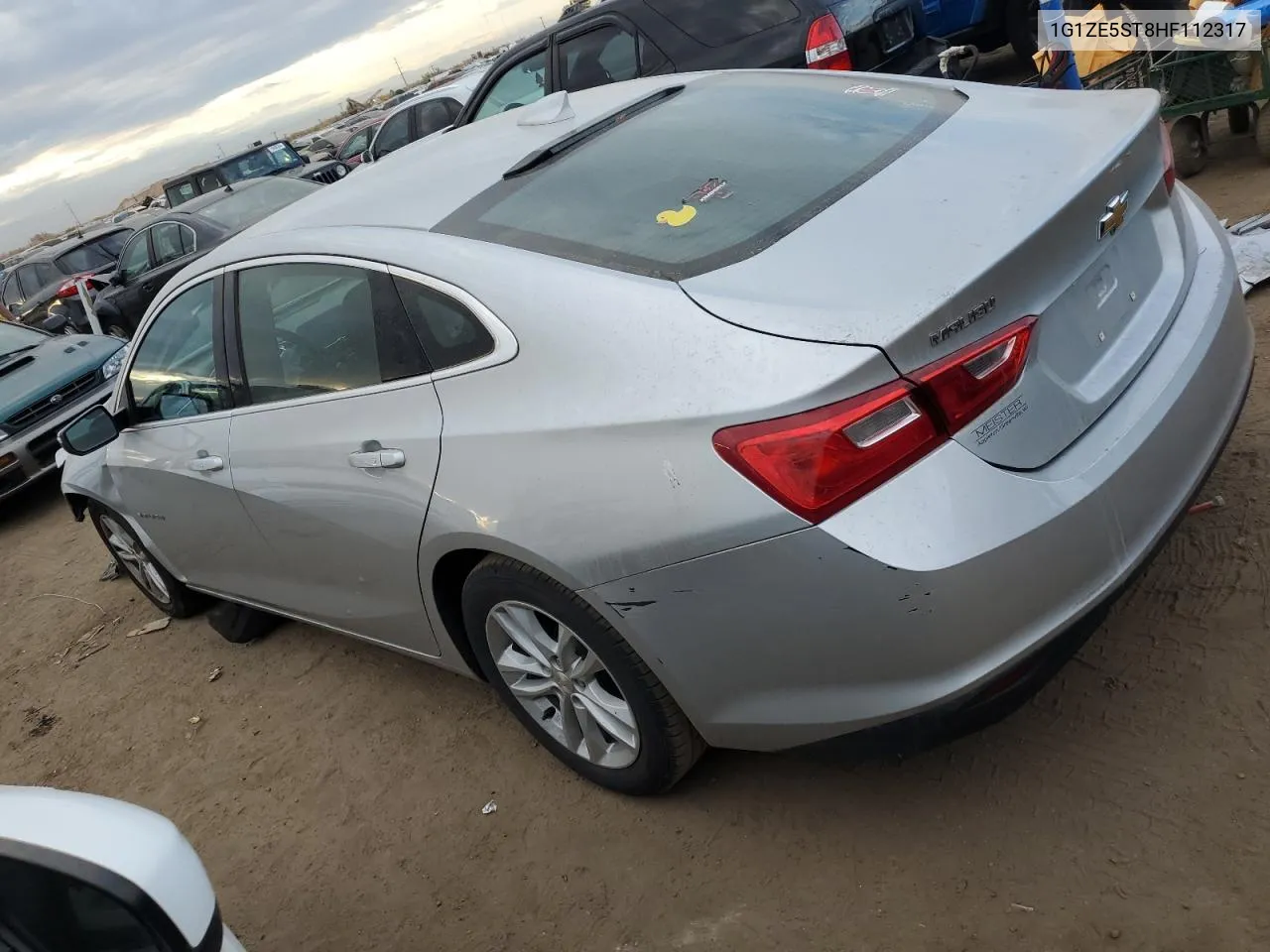 2017 Chevrolet Malibu Lt VIN: 1G1ZE5ST8HF112317 Lot: 78275624