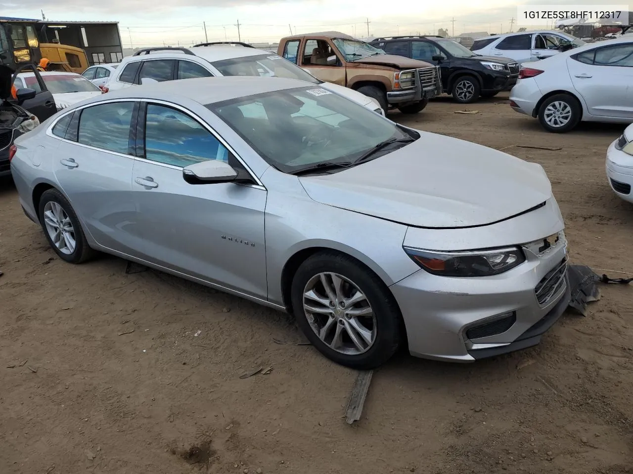 2017 Chevrolet Malibu Lt VIN: 1G1ZE5ST8HF112317 Lot: 78275624