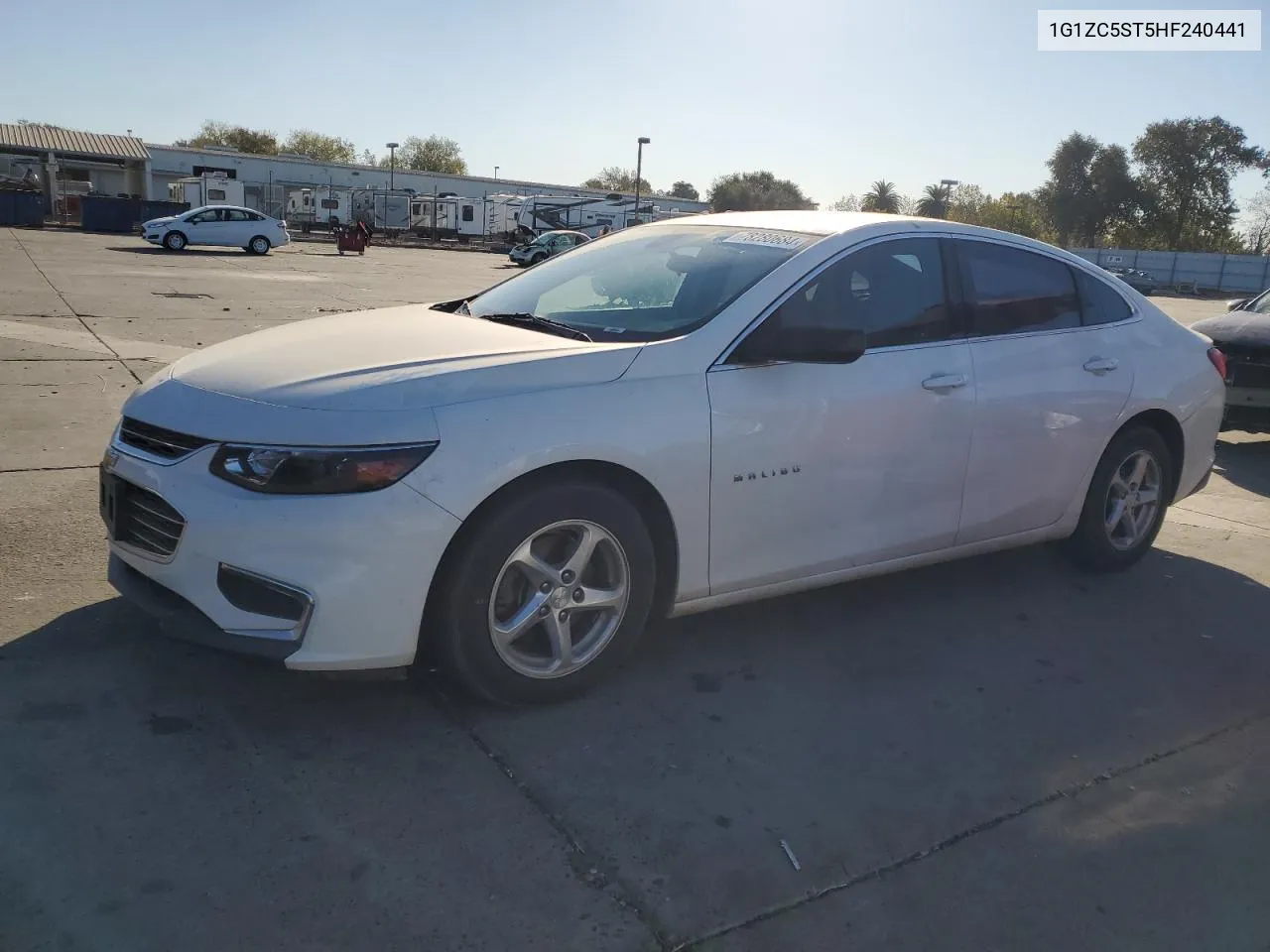 2017 Chevrolet Malibu Ls VIN: 1G1ZC5ST5HF240441 Lot: 78280684