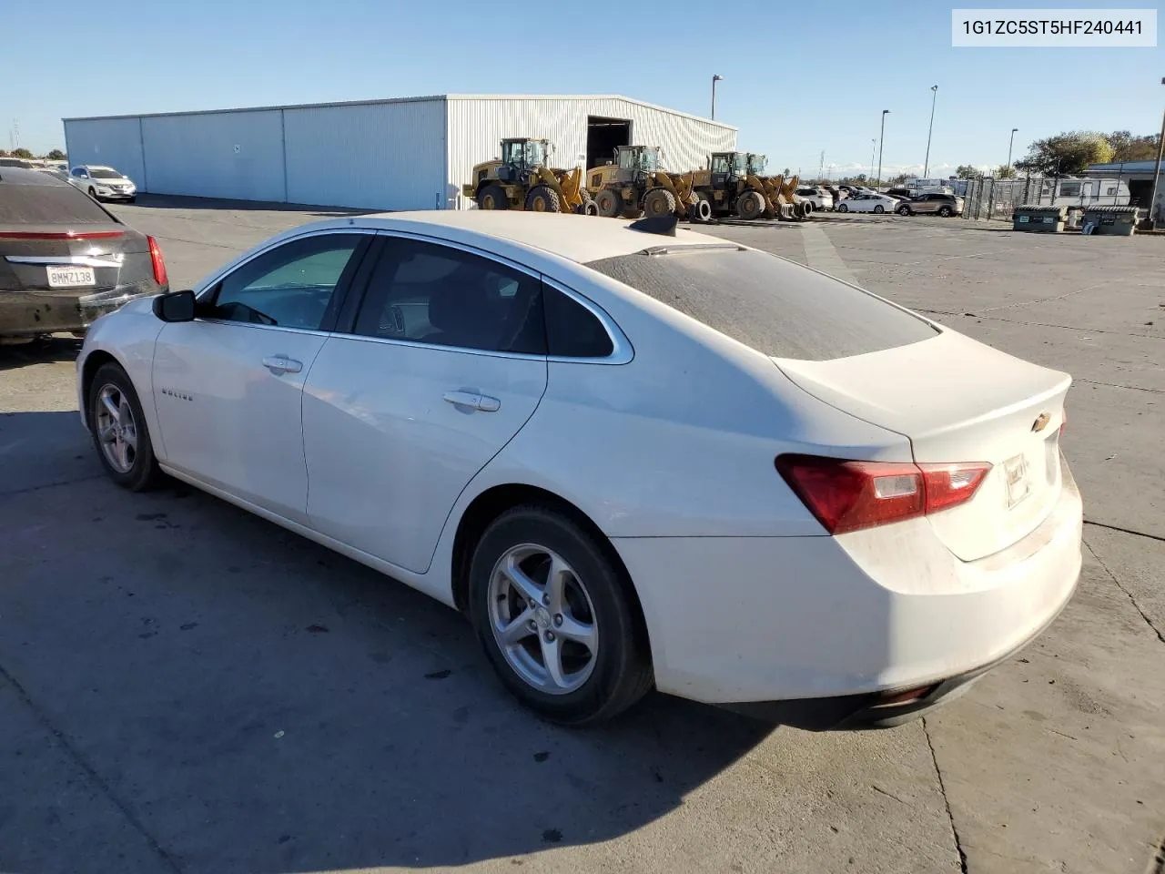 2017 Chevrolet Malibu Ls VIN: 1G1ZC5ST5HF240441 Lot: 78280684