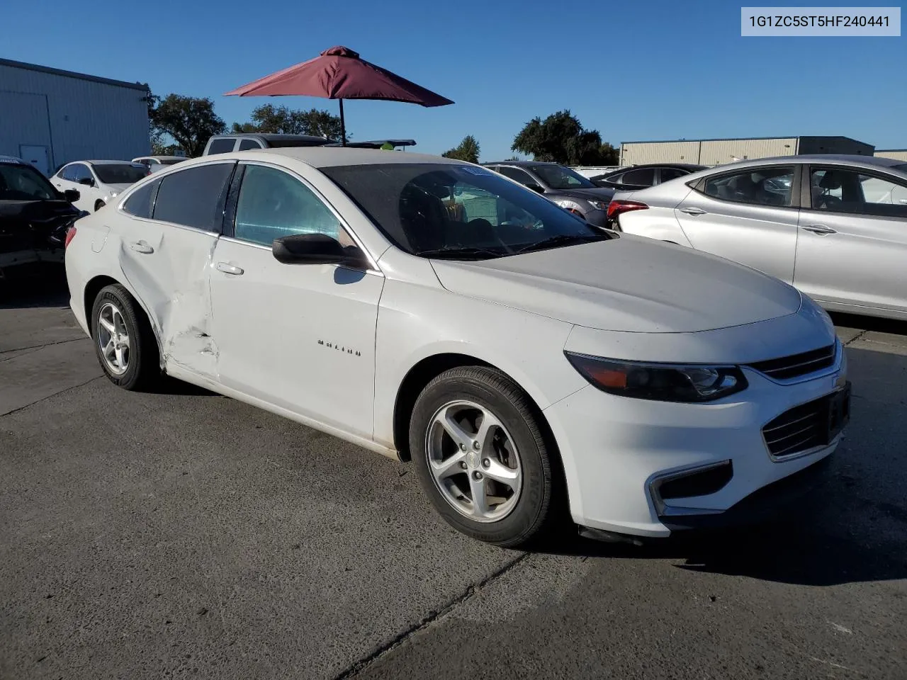 2017 Chevrolet Malibu Ls VIN: 1G1ZC5ST5HF240441 Lot: 78280684