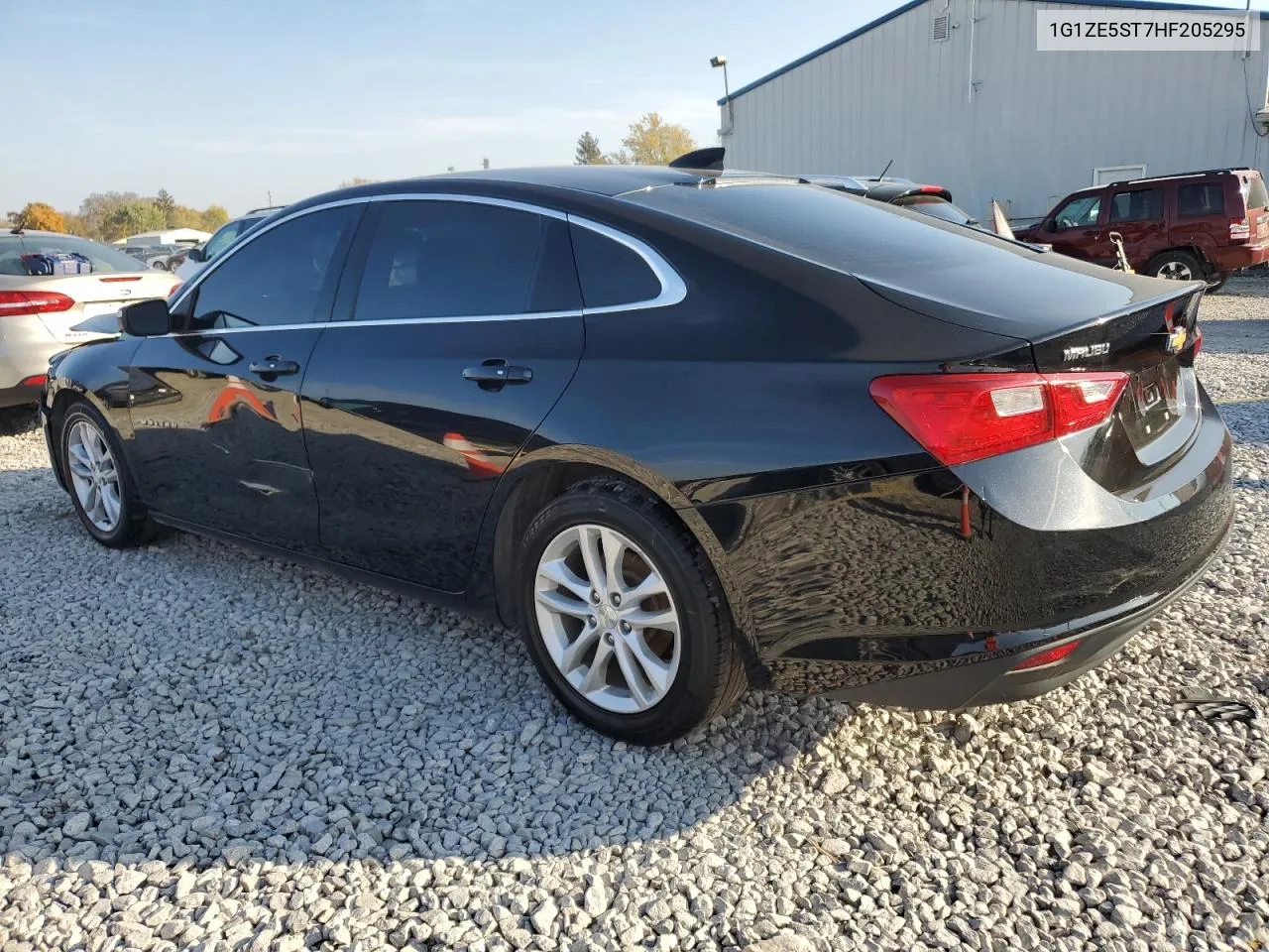 2017 Chevrolet Malibu Lt VIN: 1G1ZE5ST7HF205295 Lot: 78388694