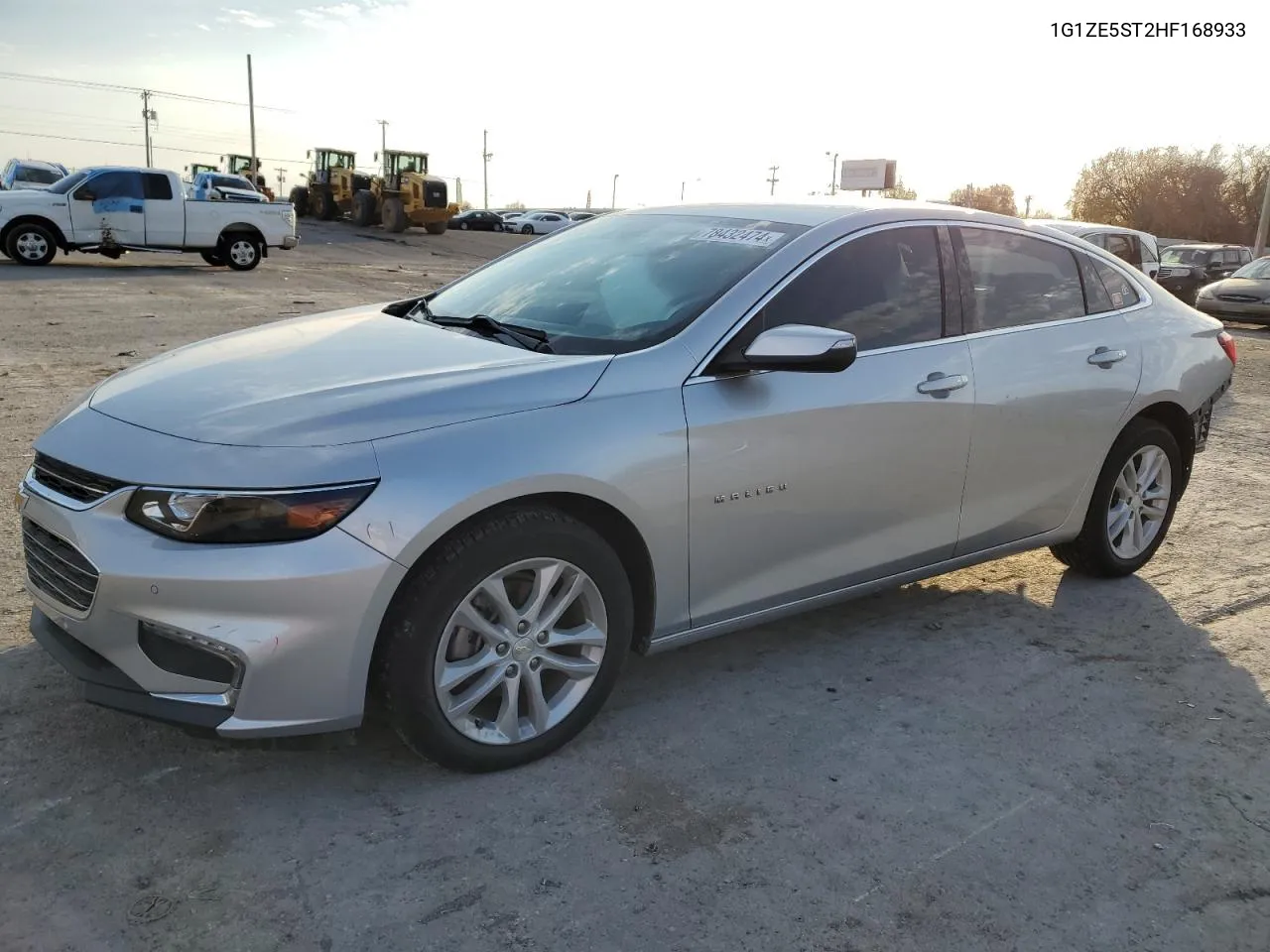 2017 Chevrolet Malibu Lt VIN: 1G1ZE5ST2HF168933 Lot: 78432474