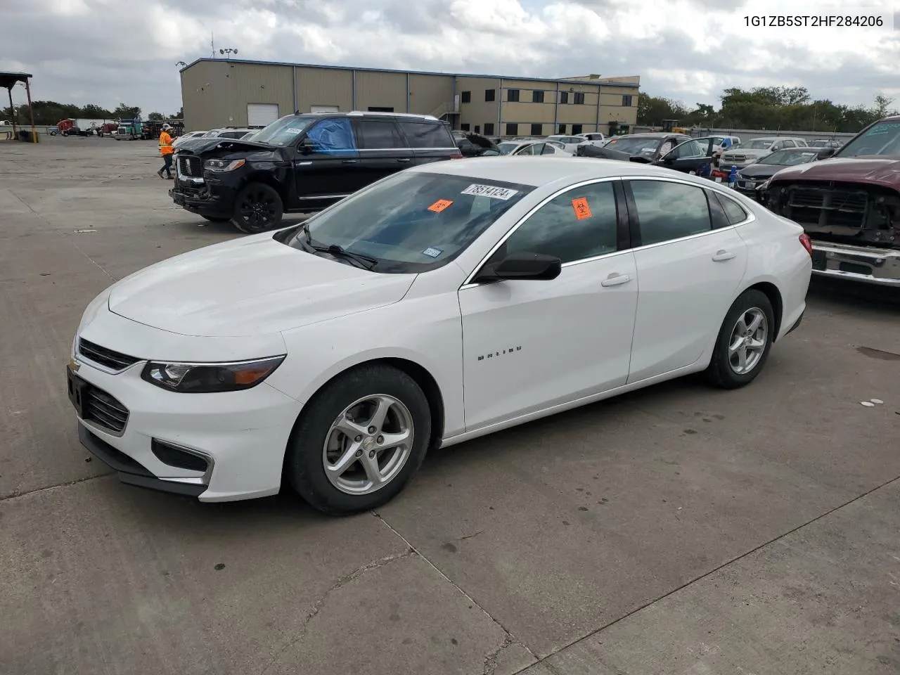 2017 Chevrolet Malibu Ls VIN: 1G1ZB5ST2HF284206 Lot: 78514124