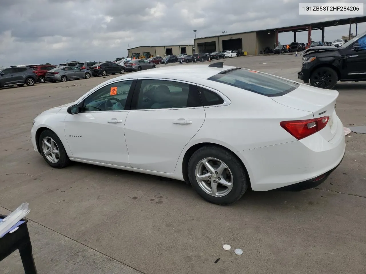 2017 Chevrolet Malibu Ls VIN: 1G1ZB5ST2HF284206 Lot: 78514124