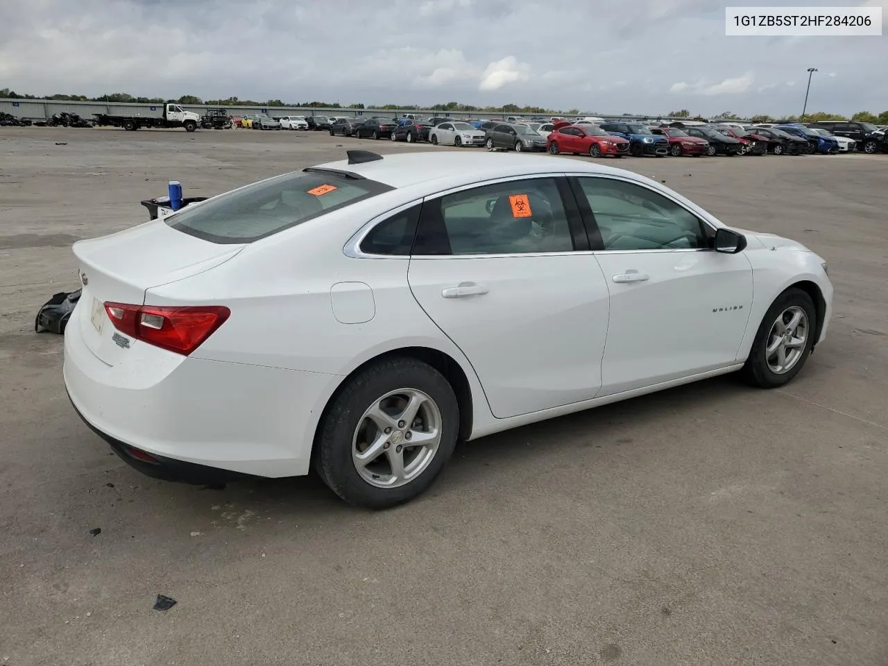 2017 Chevrolet Malibu Ls VIN: 1G1ZB5ST2HF284206 Lot: 78514124