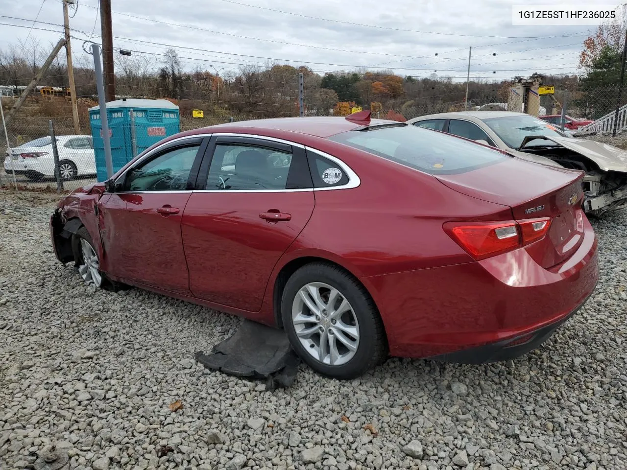 2017 Chevrolet Malibu Lt VIN: 1G1ZE5ST1HF236025 Lot: 78586504