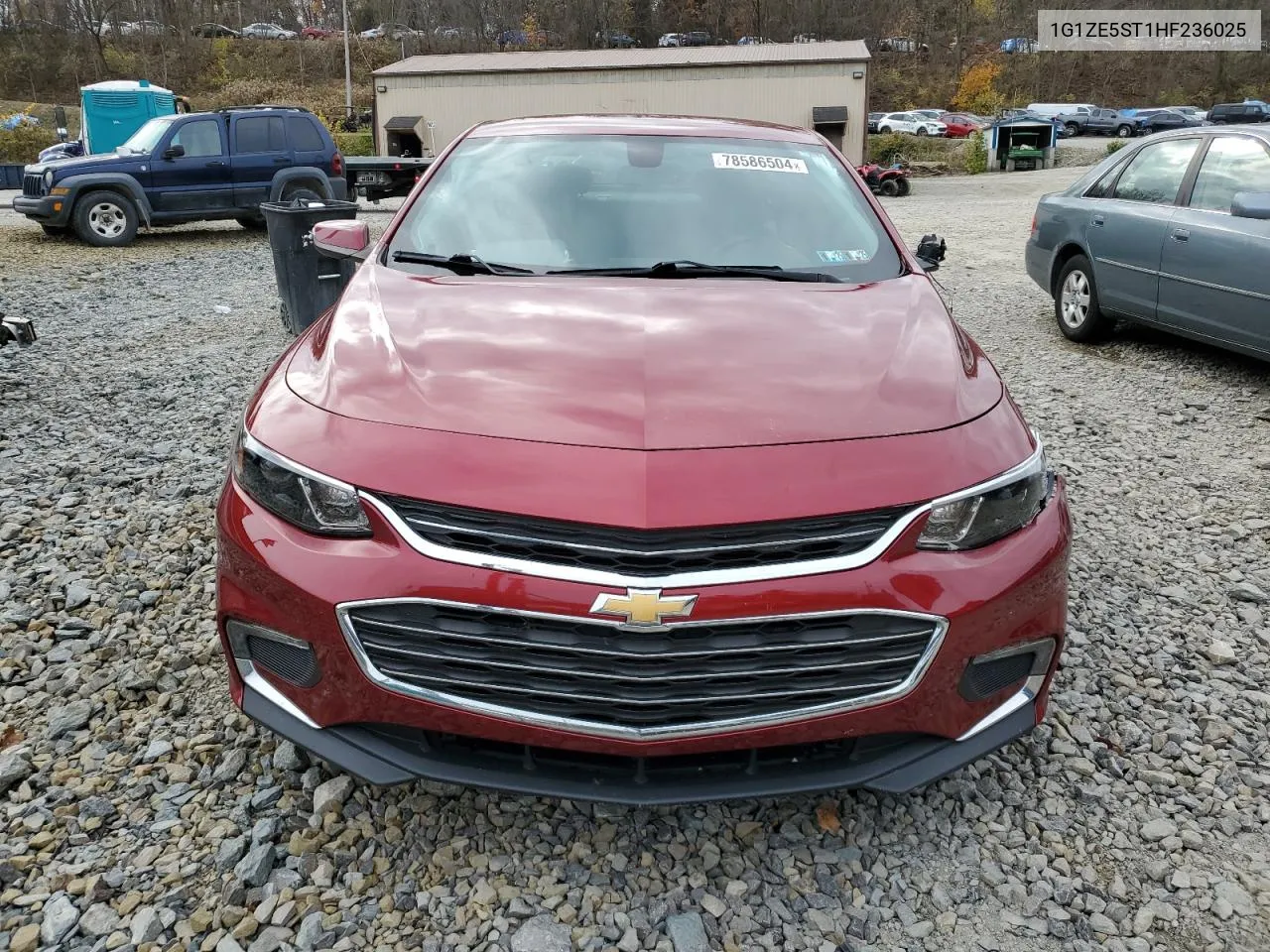 2017 Chevrolet Malibu Lt VIN: 1G1ZE5ST1HF236025 Lot: 78586504