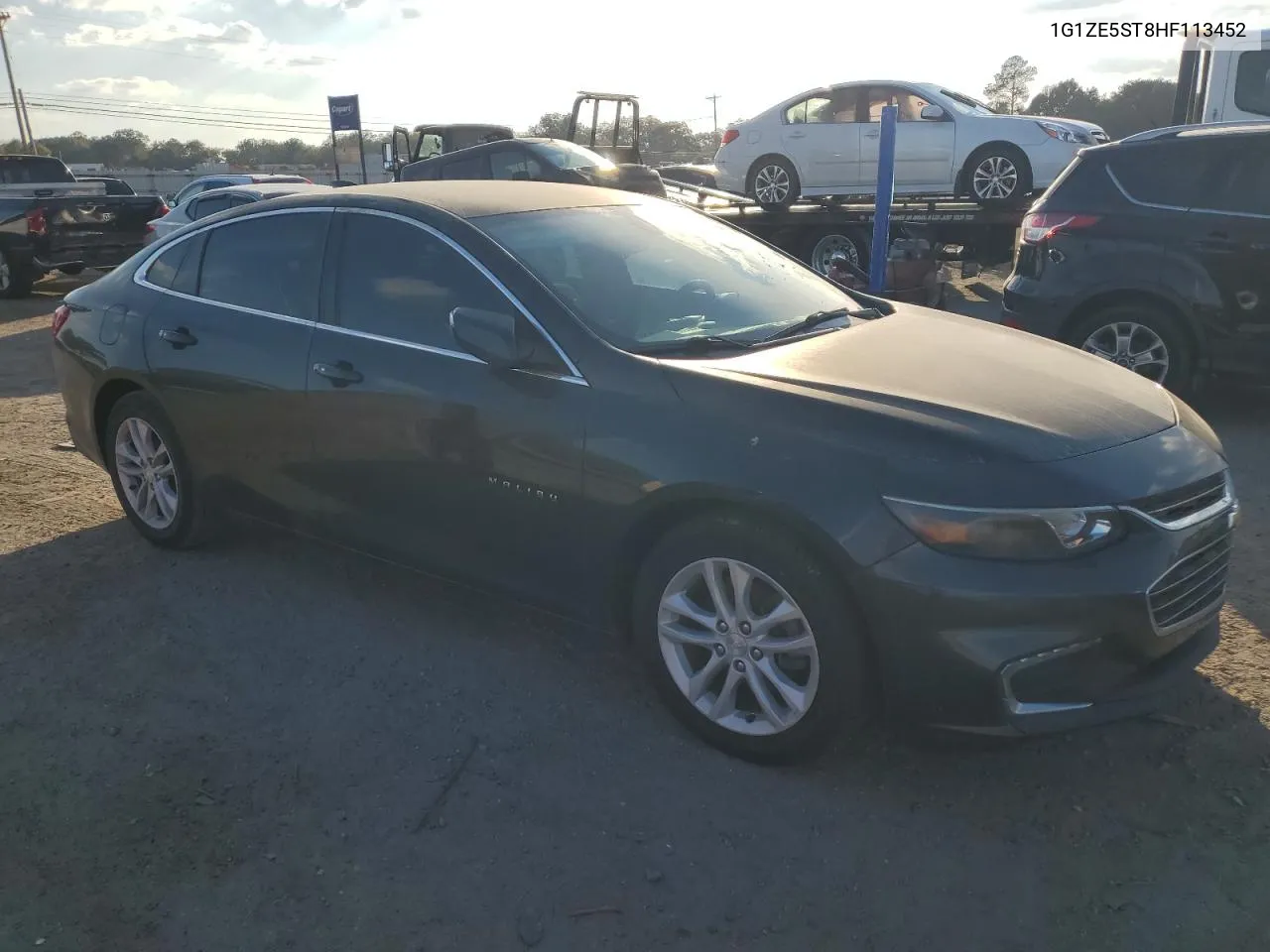 2017 Chevrolet Malibu Lt VIN: 1G1ZE5ST8HF113452 Lot: 78618704