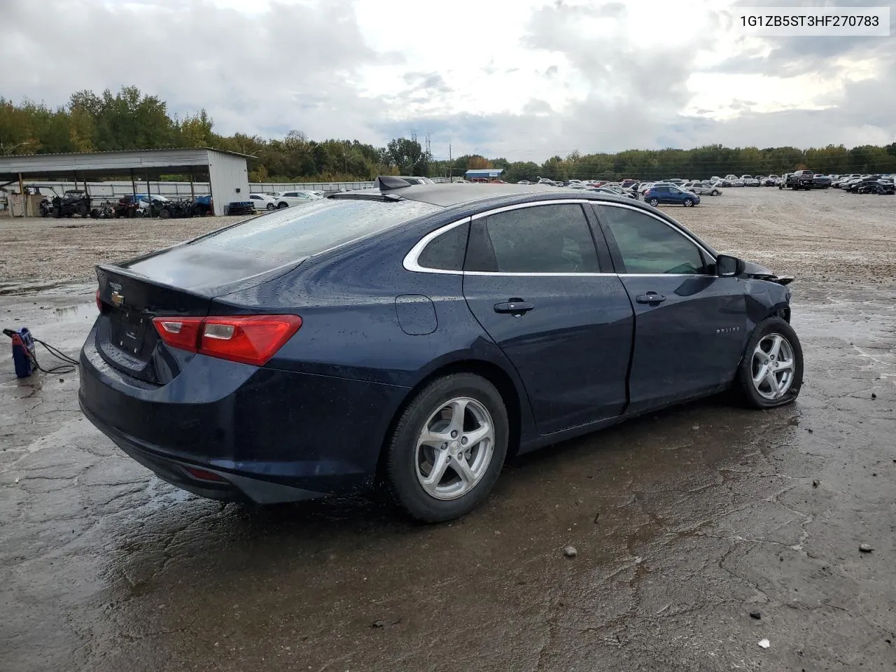 2017 Chevrolet Malibu Ls VIN: 1G1ZB5ST3HF270783 Lot: 78636114