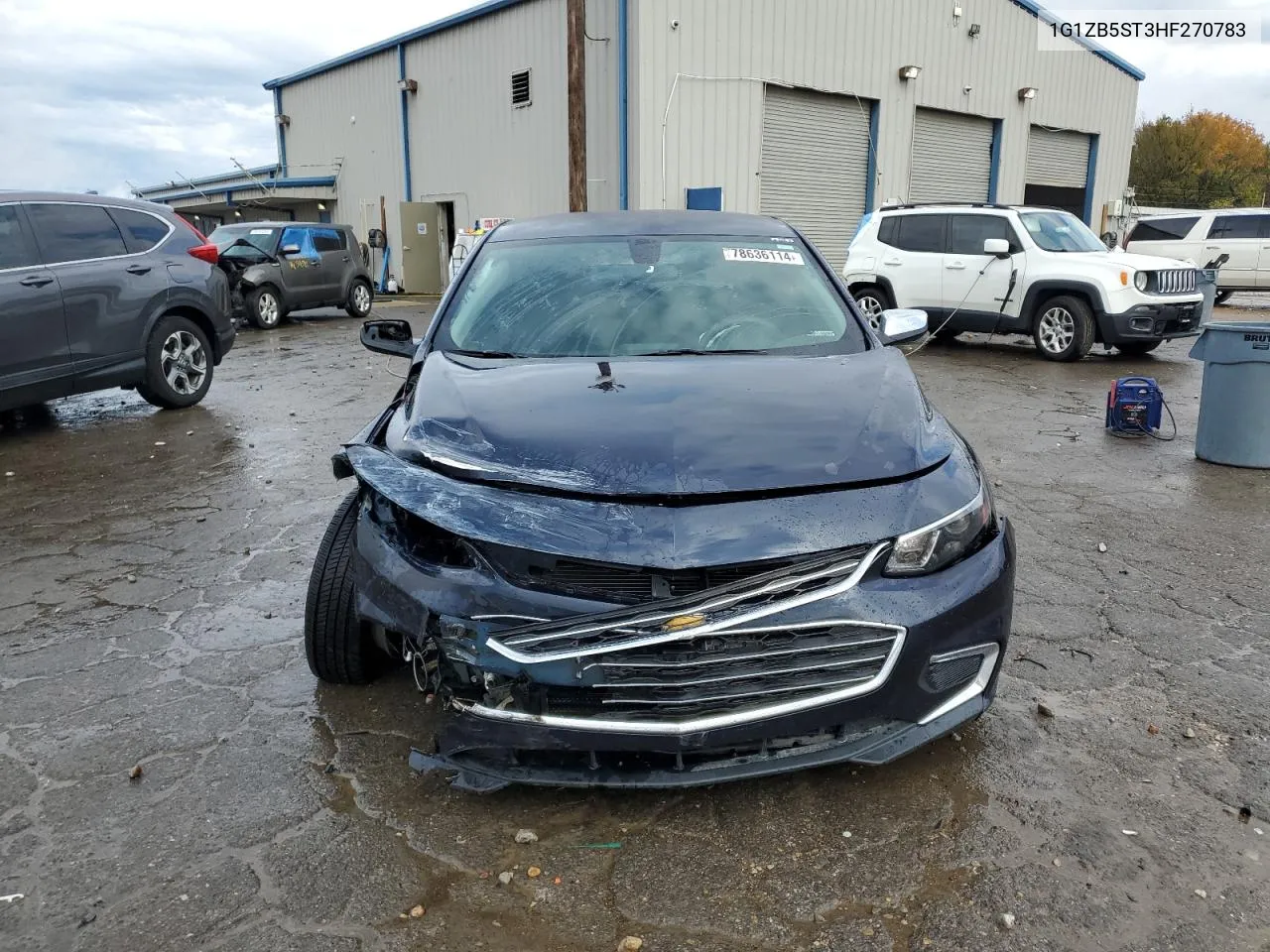 2017 Chevrolet Malibu Ls VIN: 1G1ZB5ST3HF270783 Lot: 78636114