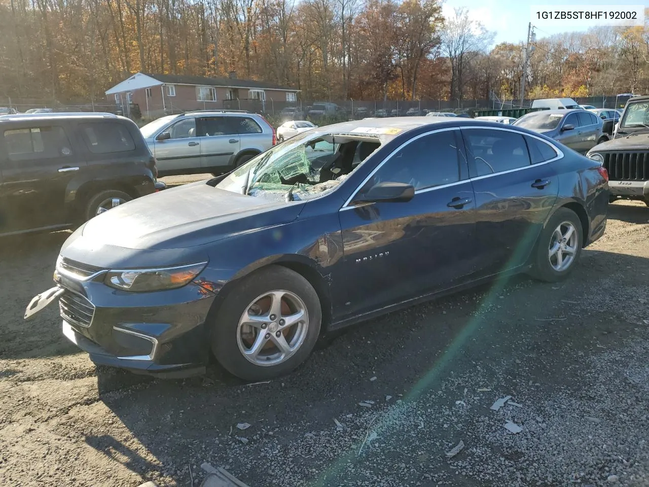 2017 Chevrolet Malibu Ls VIN: 1G1ZB5ST8HF192002 Lot: 78816704