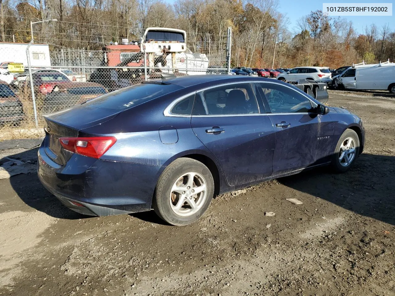 2017 Chevrolet Malibu Ls VIN: 1G1ZB5ST8HF192002 Lot: 78816704