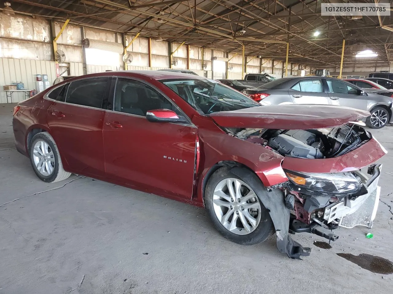 2017 Chevrolet Malibu Lt VIN: 1G1ZE5ST1HF170785 Lot: 78842264