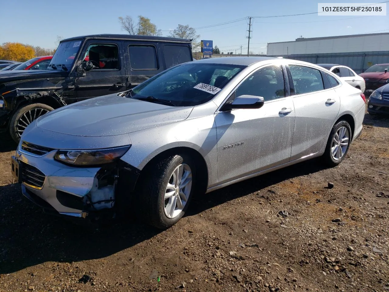 2017 Chevrolet Malibu Lt VIN: 1G1ZE5ST5HF250185 Lot: 78897654