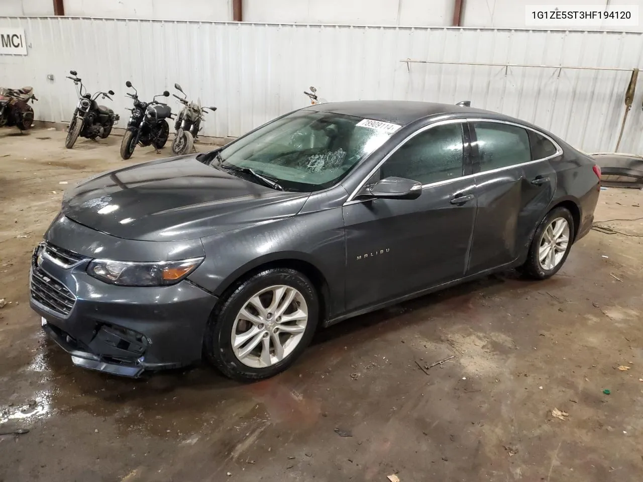 2017 Chevrolet Malibu Lt VIN: 1G1ZE5ST3HF194120 Lot: 78909114