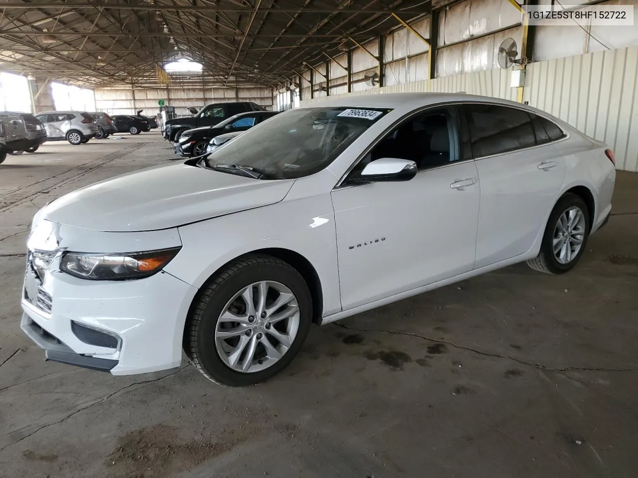 2017 Chevrolet Malibu Lt VIN: 1G1ZE5ST8HF152722 Lot: 78963634