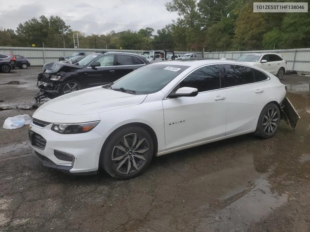 2017 Chevrolet Malibu Lt VIN: 1G1ZE5ST1HF138046 Lot: 79127524