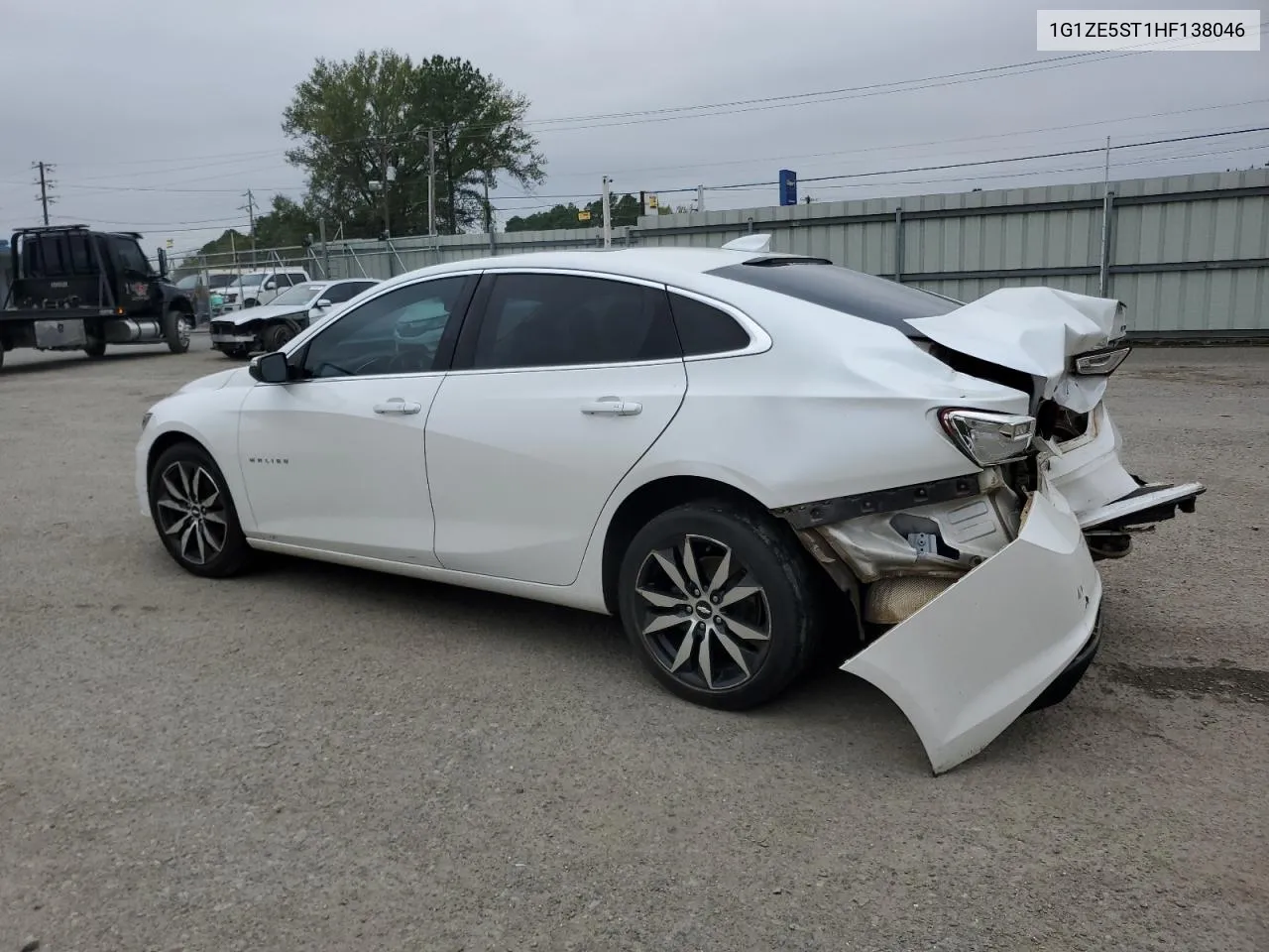 2017 Chevrolet Malibu Lt VIN: 1G1ZE5ST1HF138046 Lot: 79127524