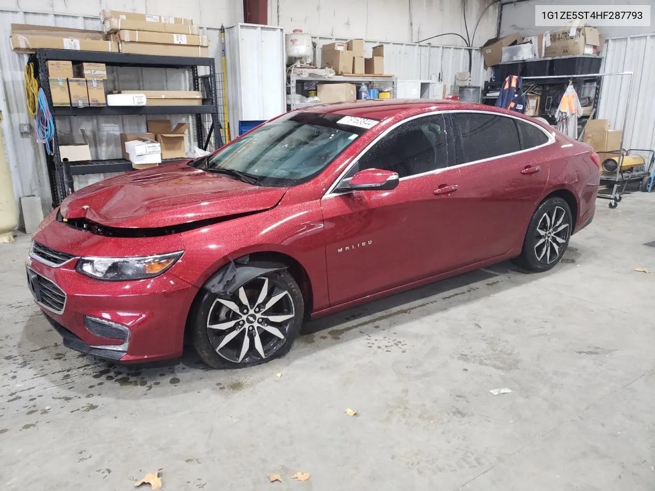 2017 Chevrolet Malibu Lt VIN: 1G1ZE5ST4HF287793 Lot: 79163844