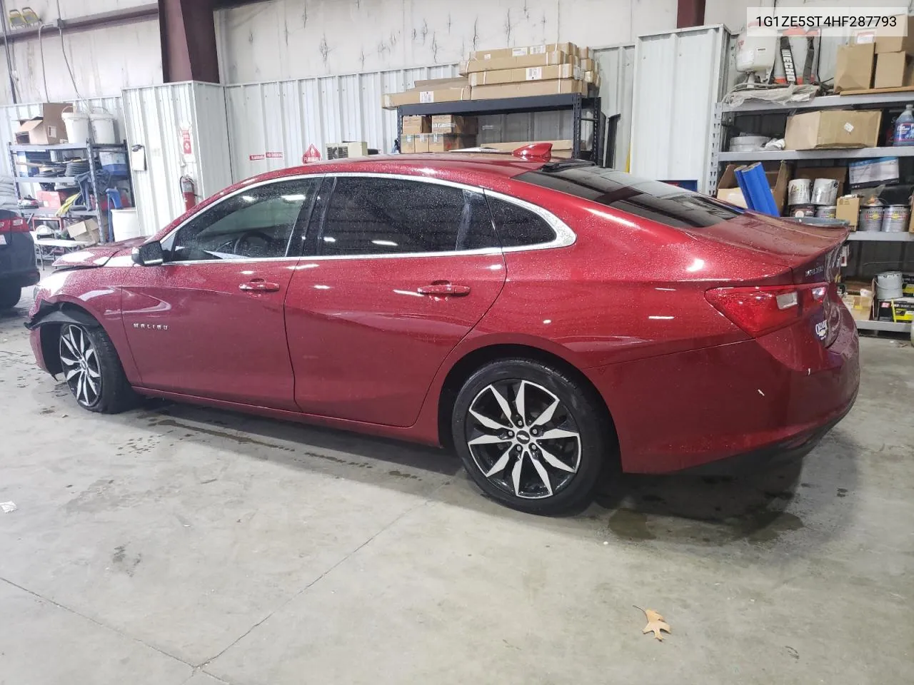 2017 Chevrolet Malibu Lt VIN: 1G1ZE5ST4HF287793 Lot: 79163844