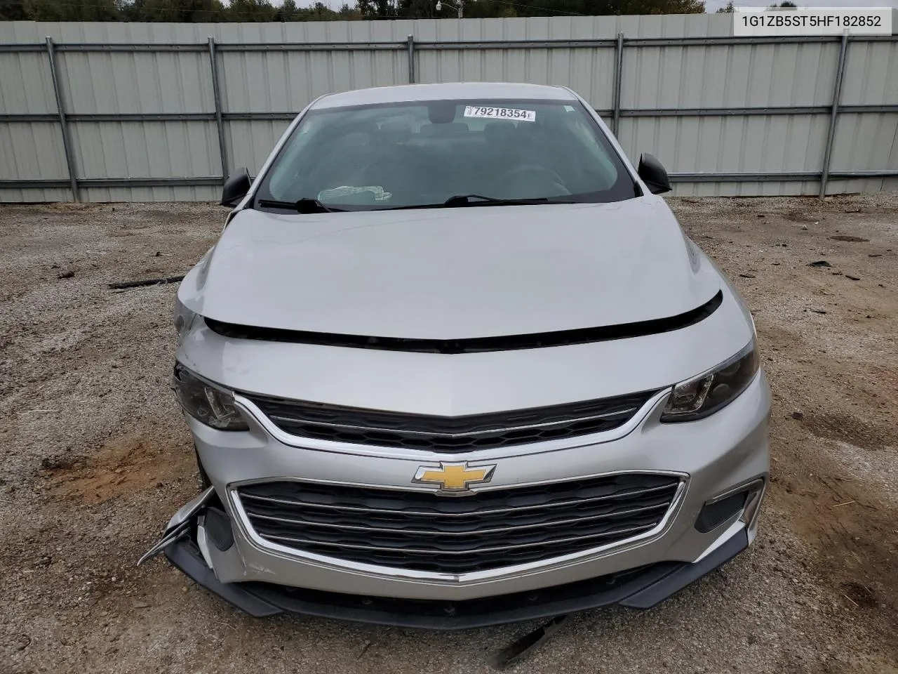 1G1ZB5ST5HF182852 2017 Chevrolet Malibu Ls