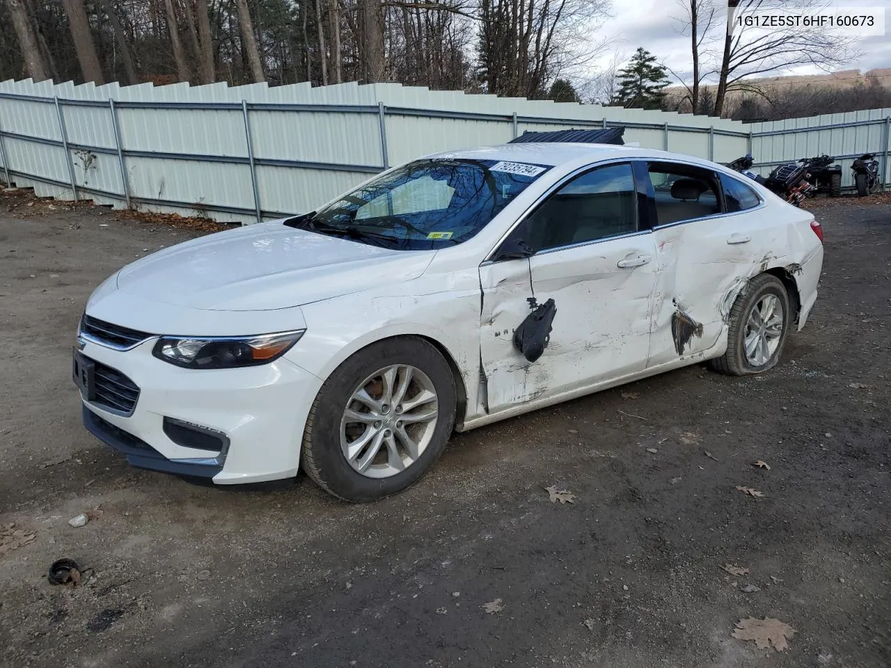 2017 Chevrolet Malibu Lt VIN: 1G1ZE5ST6HF160673 Lot: 79235794