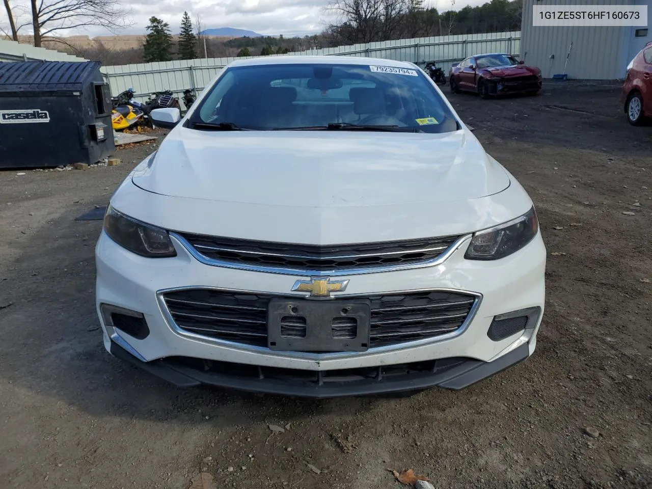 2017 Chevrolet Malibu Lt VIN: 1G1ZE5ST6HF160673 Lot: 79235794