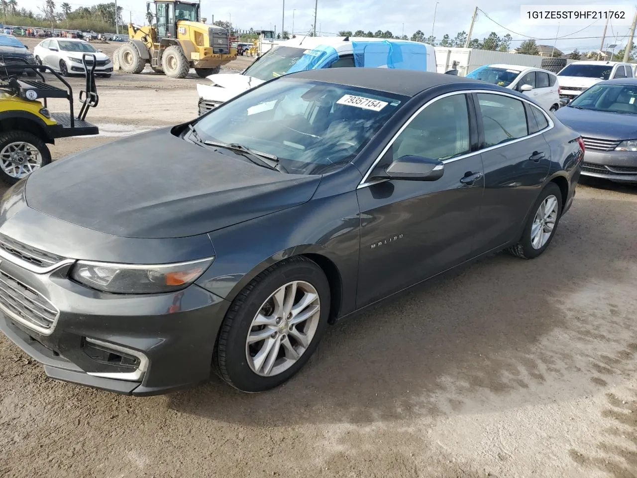 2017 Chevrolet Malibu Lt VIN: 1G1ZE5ST9HF211762 Lot: 79357154