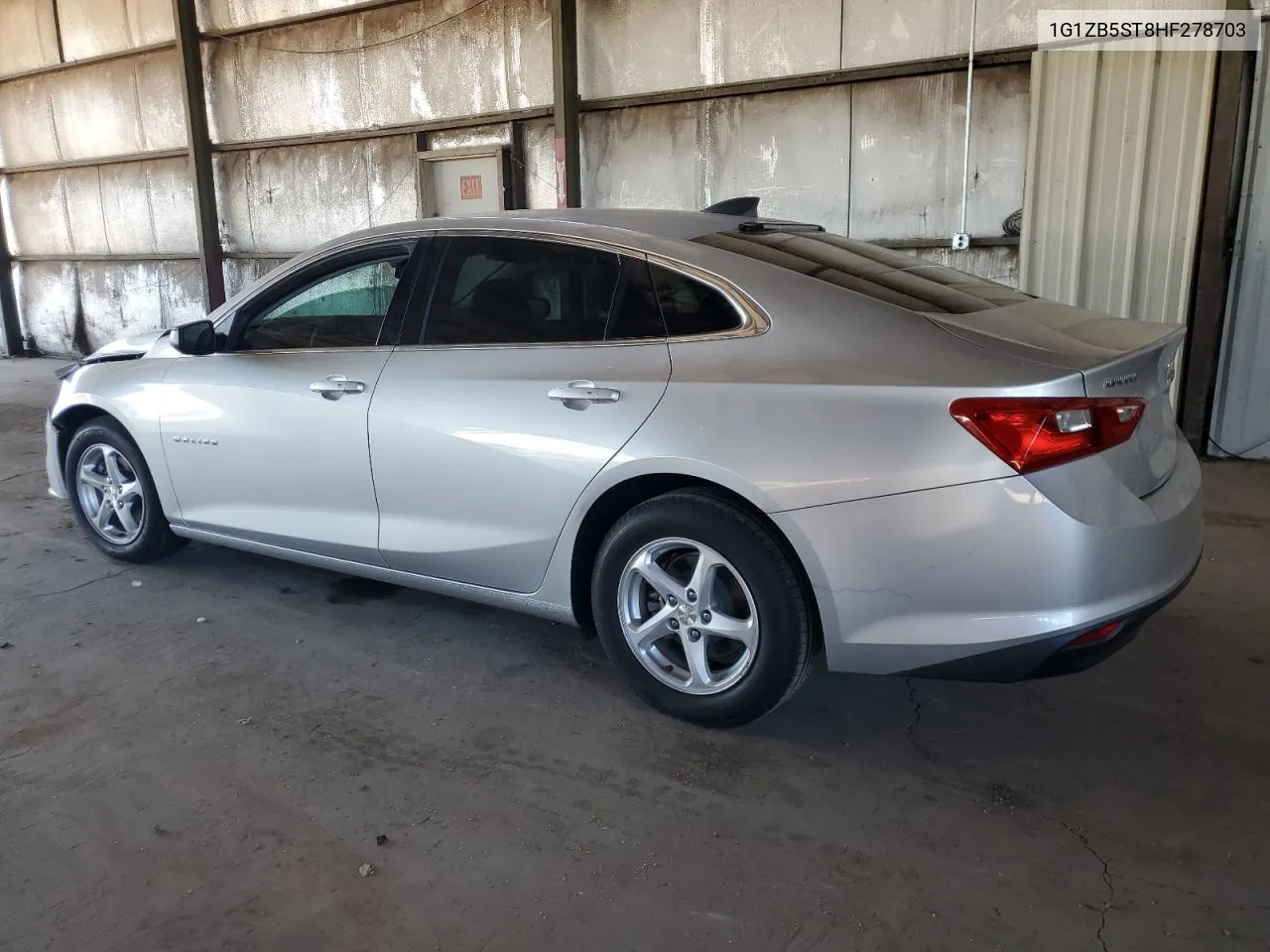 2017 Chevrolet Malibu Ls VIN: 1G1ZB5ST8HF278703 Lot: 79864004