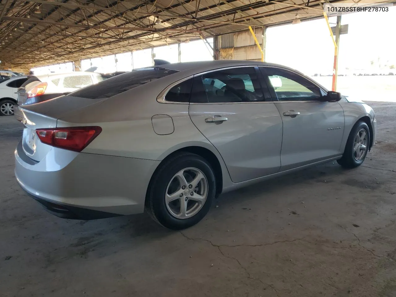 2017 Chevrolet Malibu Ls VIN: 1G1ZB5ST8HF278703 Lot: 79864004