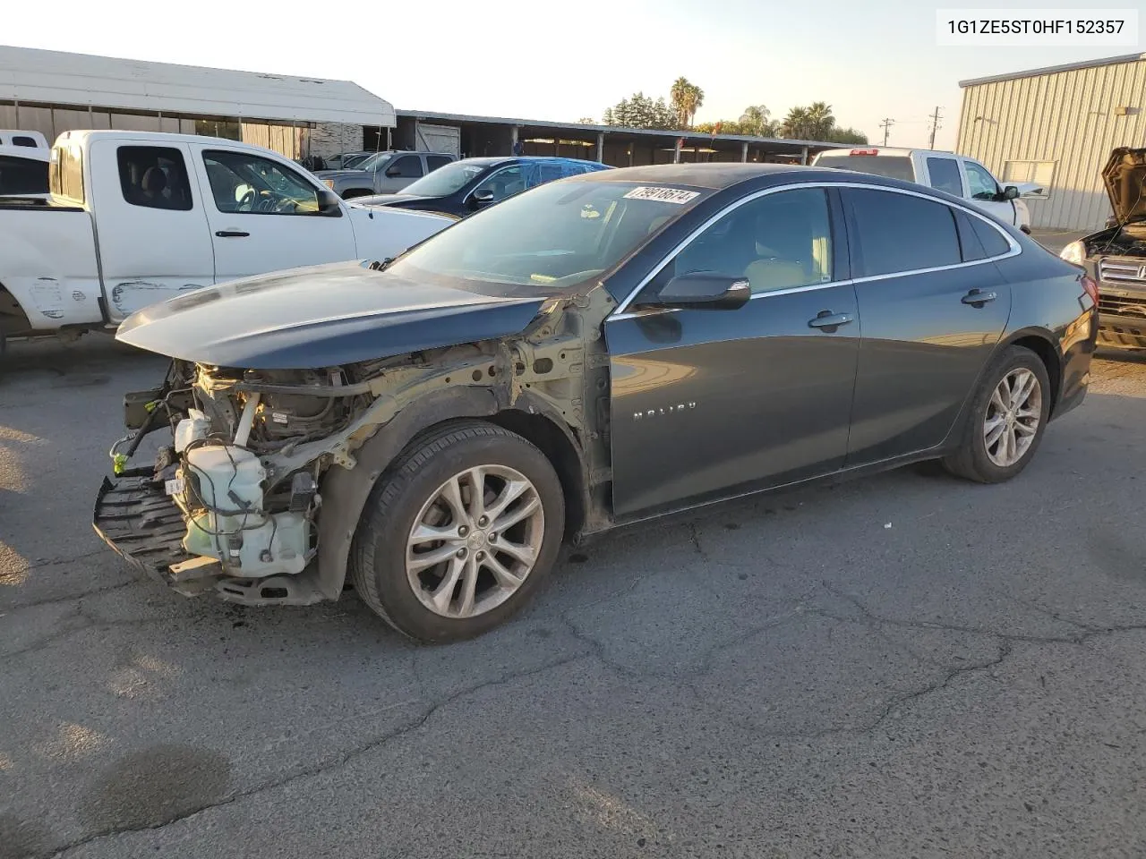 1G1ZE5ST0HF152357 2017 Chevrolet Malibu Lt