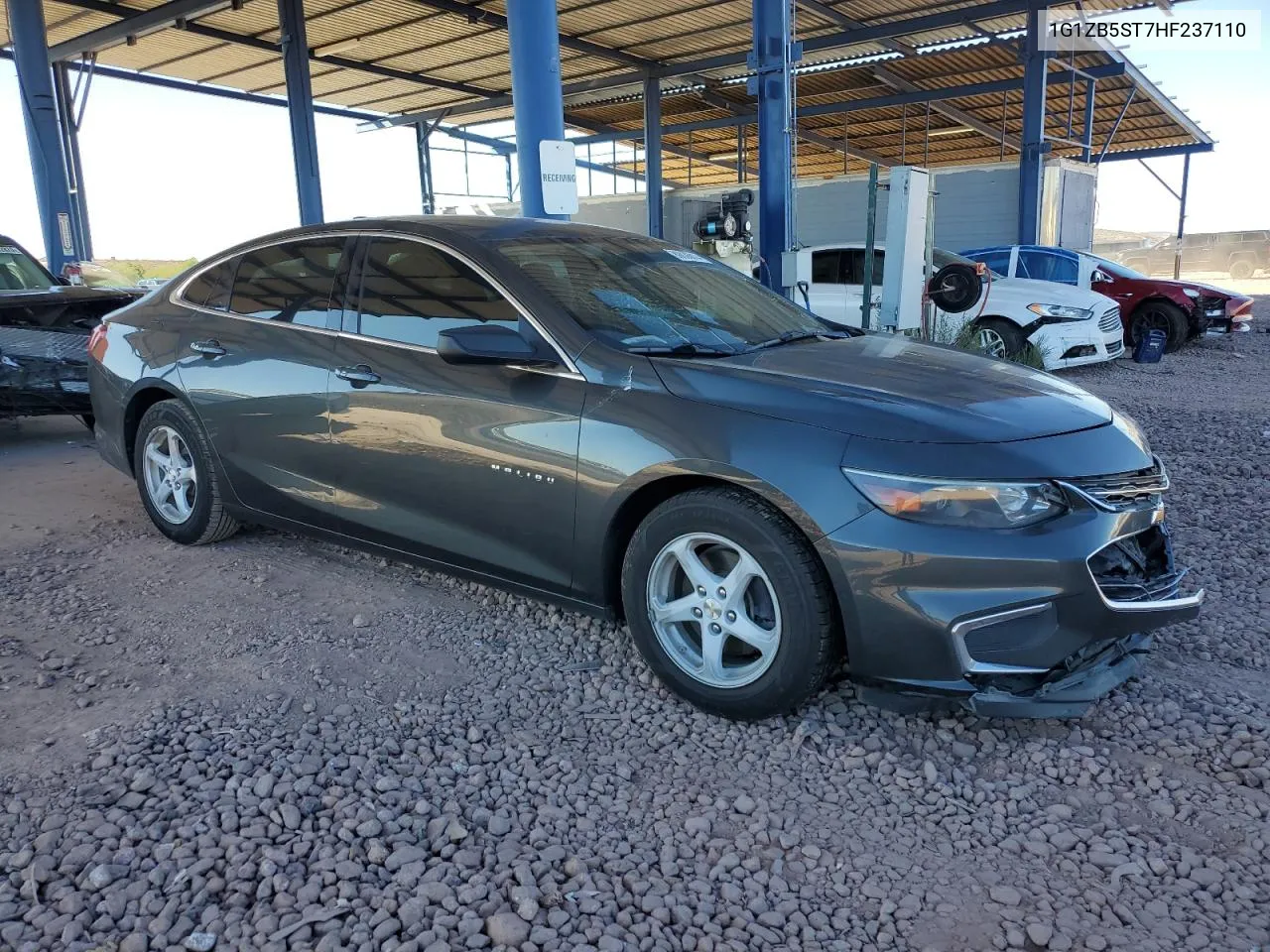 2017 Chevrolet Malibu Ls VIN: 1G1ZB5ST7HF237110 Lot: 80036814