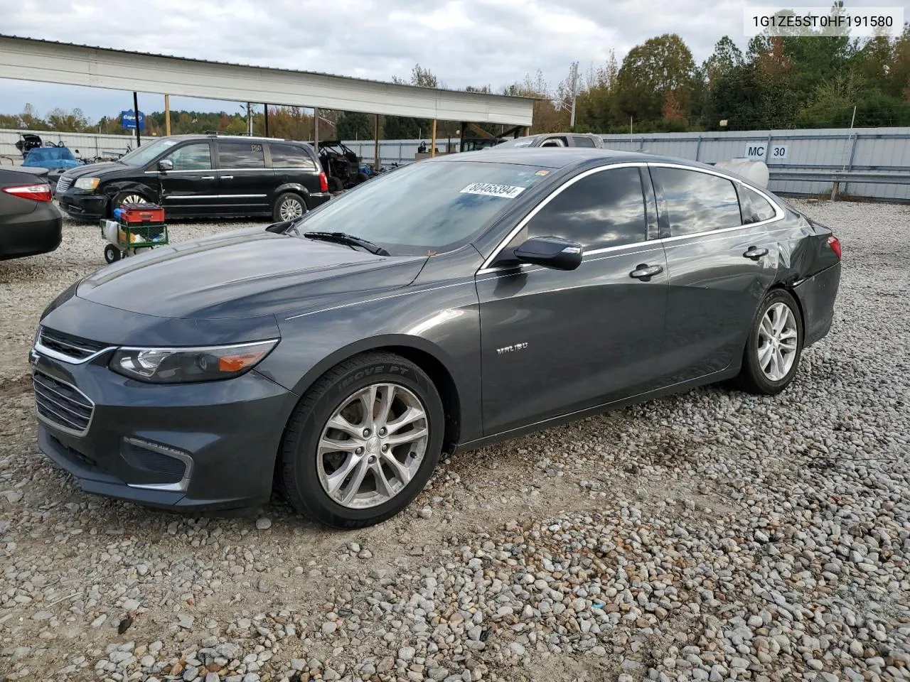 2017 Chevrolet Malibu Lt VIN: 1G1ZE5ST0HF191580 Lot: 80465394