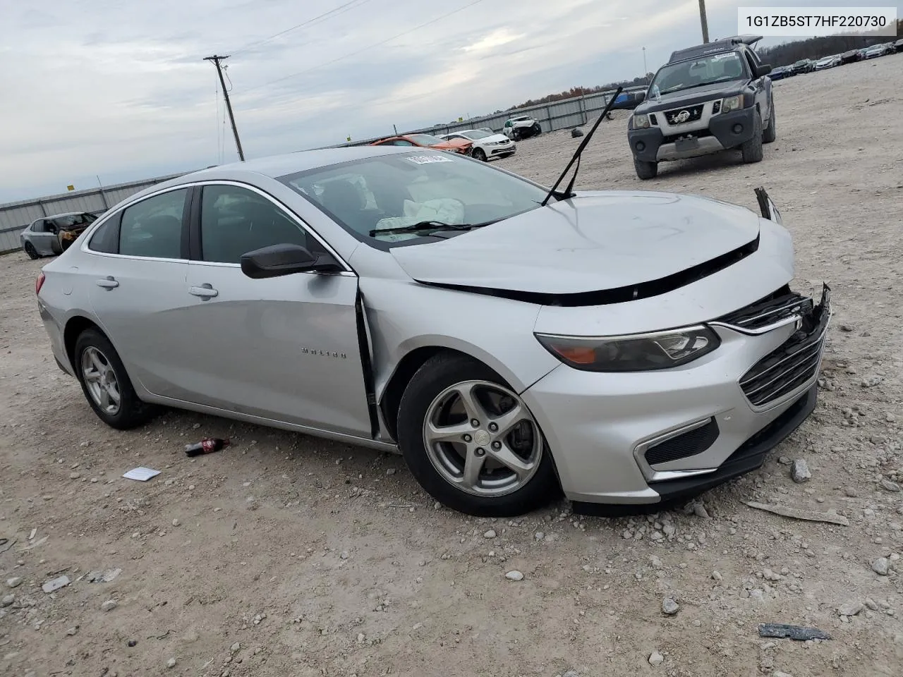 2017 Chevrolet Malibu Ls VIN: 1G1ZB5ST7HF220730 Lot: 80517964