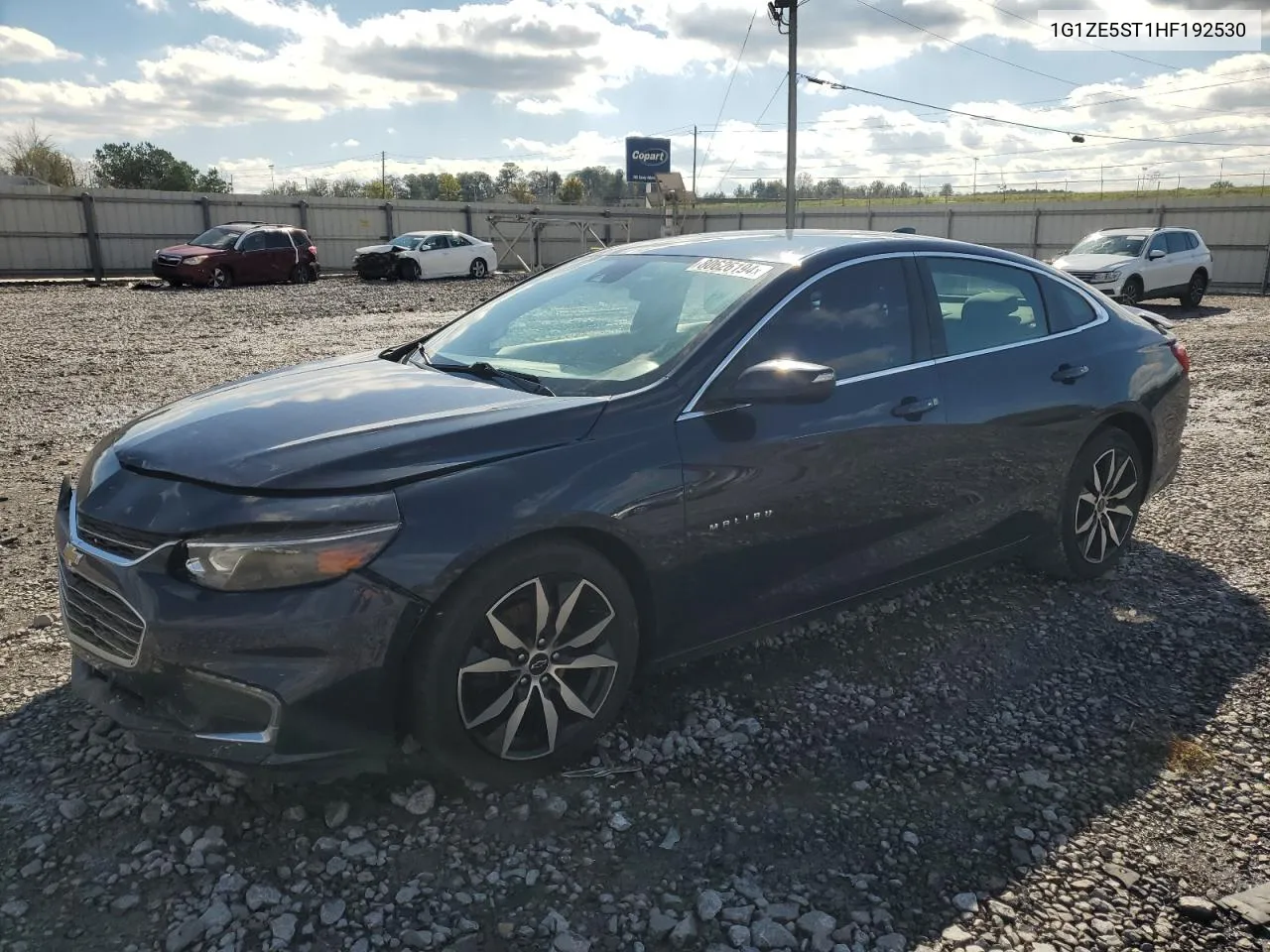 2017 Chevrolet Malibu Lt VIN: 1G1ZE5ST1HF192530 Lot: 80626194