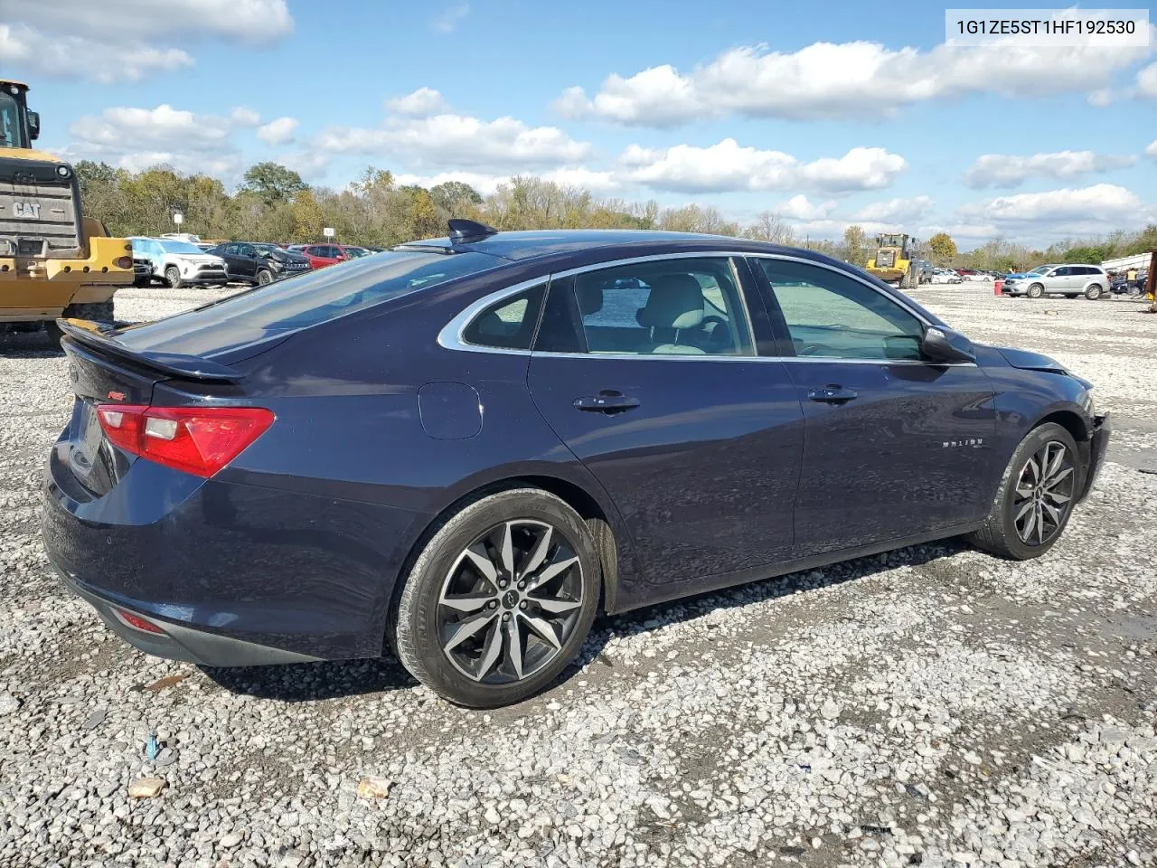 2017 Chevrolet Malibu Lt VIN: 1G1ZE5ST1HF192530 Lot: 80626194