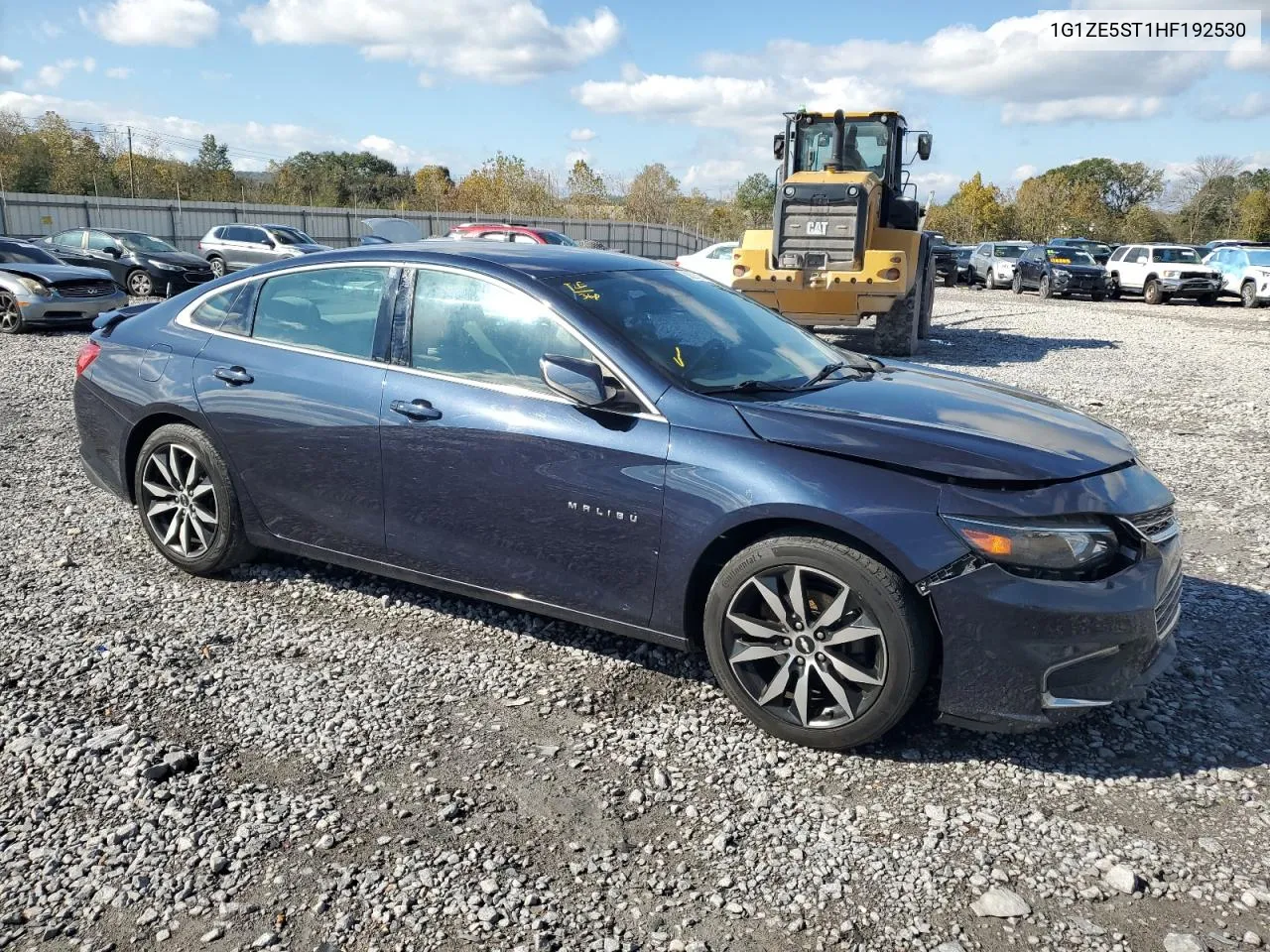 2017 Chevrolet Malibu Lt VIN: 1G1ZE5ST1HF192530 Lot: 80626194