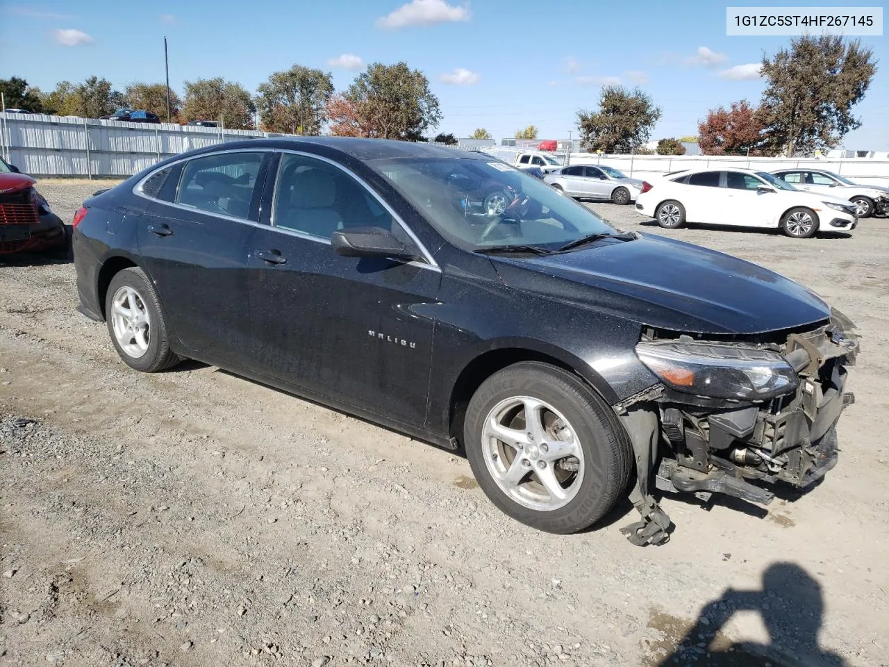 2017 Chevrolet Malibu Ls VIN: 1G1ZC5ST4HF267145 Lot: 81113034