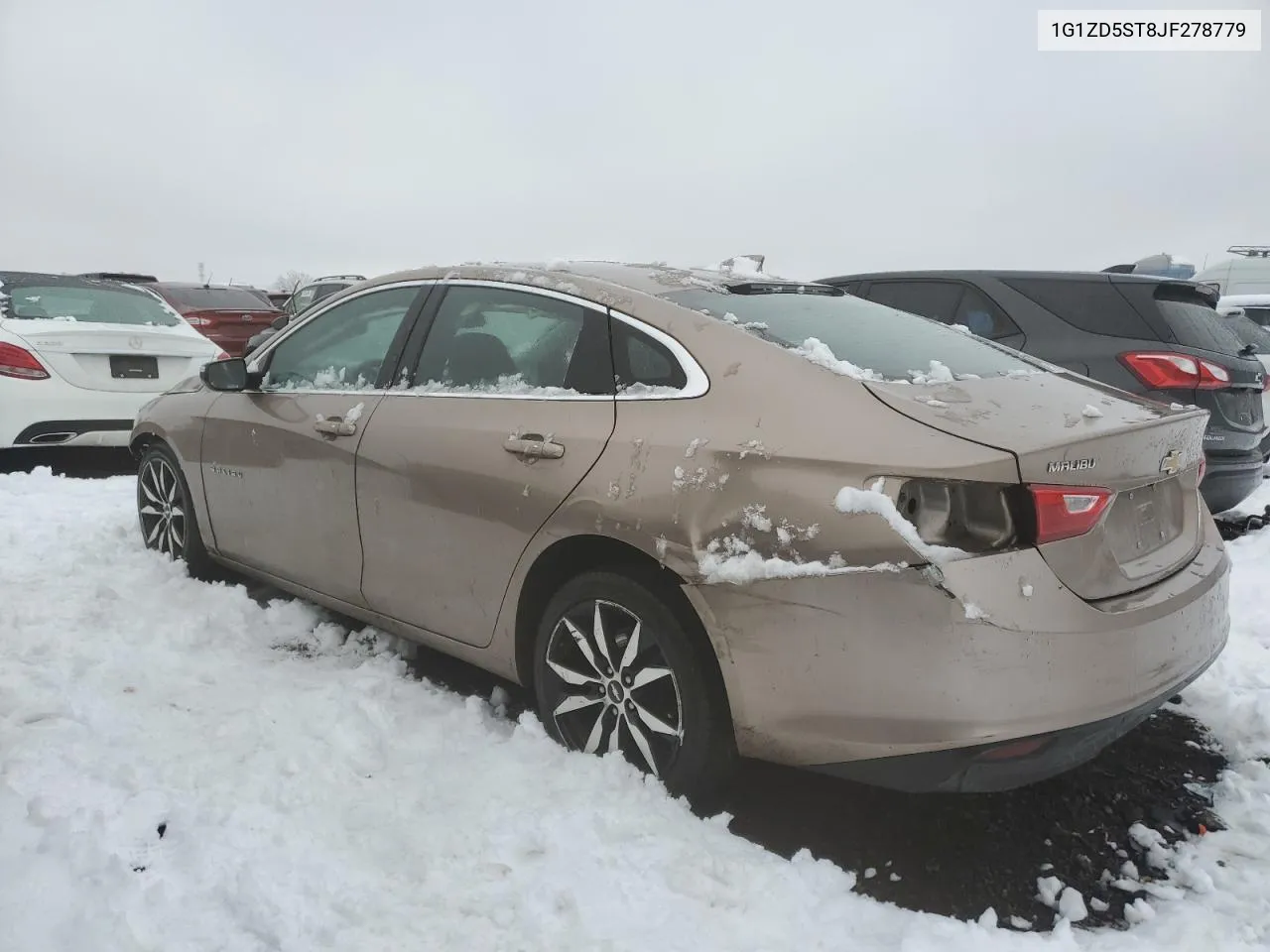 2018 Chevrolet Malibu Lt VIN: 1G1ZD5ST8JF278779 Lot: 37926274