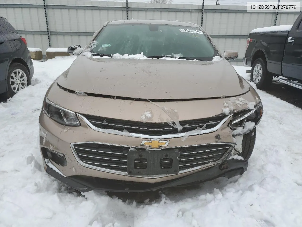 2018 Chevrolet Malibu Lt VIN: 1G1ZD5ST8JF278779 Lot: 37926274